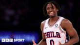 NBA play-offs: Tyrese Maxey stars as Philadelphia 76ers stun New York Knicks