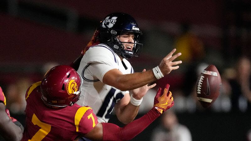 Utah State football wasn’t competitive against USC. Cause for concern or no?