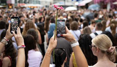 Taylor Swift fans gather in Vienna’s streets to sing her songs after canceled concerts