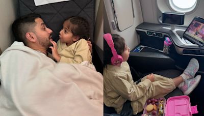 Soha Ali Khan posts Inaaya’s adorable first class flight quests, see pics