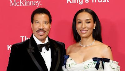 Lionel Richie, 74, is supported by stunning statuesque girlfriend, 34, at The King's Trust 2024 Global Gala