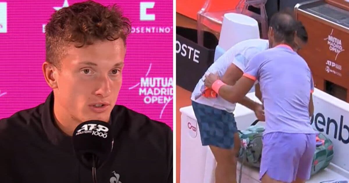 Nadal row sparked at Madrid Open as Lehecka labels player's request 'weird'