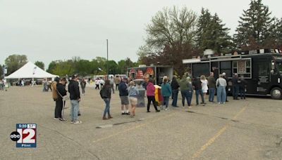 First food truck festival of the season happened Thursday in Frankenmuth