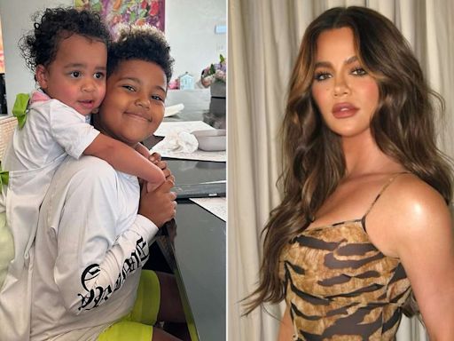 Khloé Kardashian Says Connection Between Son Tatum and Nephew Saint 'Can't Be Explained': 'Absolute Sweetest'