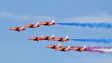 When you can see famous Red Arrows flying over Warrington this weekend