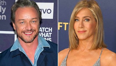 James McAvoy Recalls His Awkward First Meeting with Childhood Crush Jennifer Aniston: 'It Was Rough'