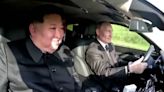 Putin drives Kim Jong-un in luxury Russian-built limousine during North Korea visit