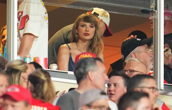 Taylor Swift sits separate from Brittany Mahomes at Chiefs game amid Trump support controversy