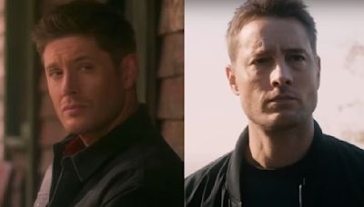 Jensen Ackles Shares Fun Behind-The-Scenes Pics With Former CW Pal Justin Hartley As Tracker Continues...