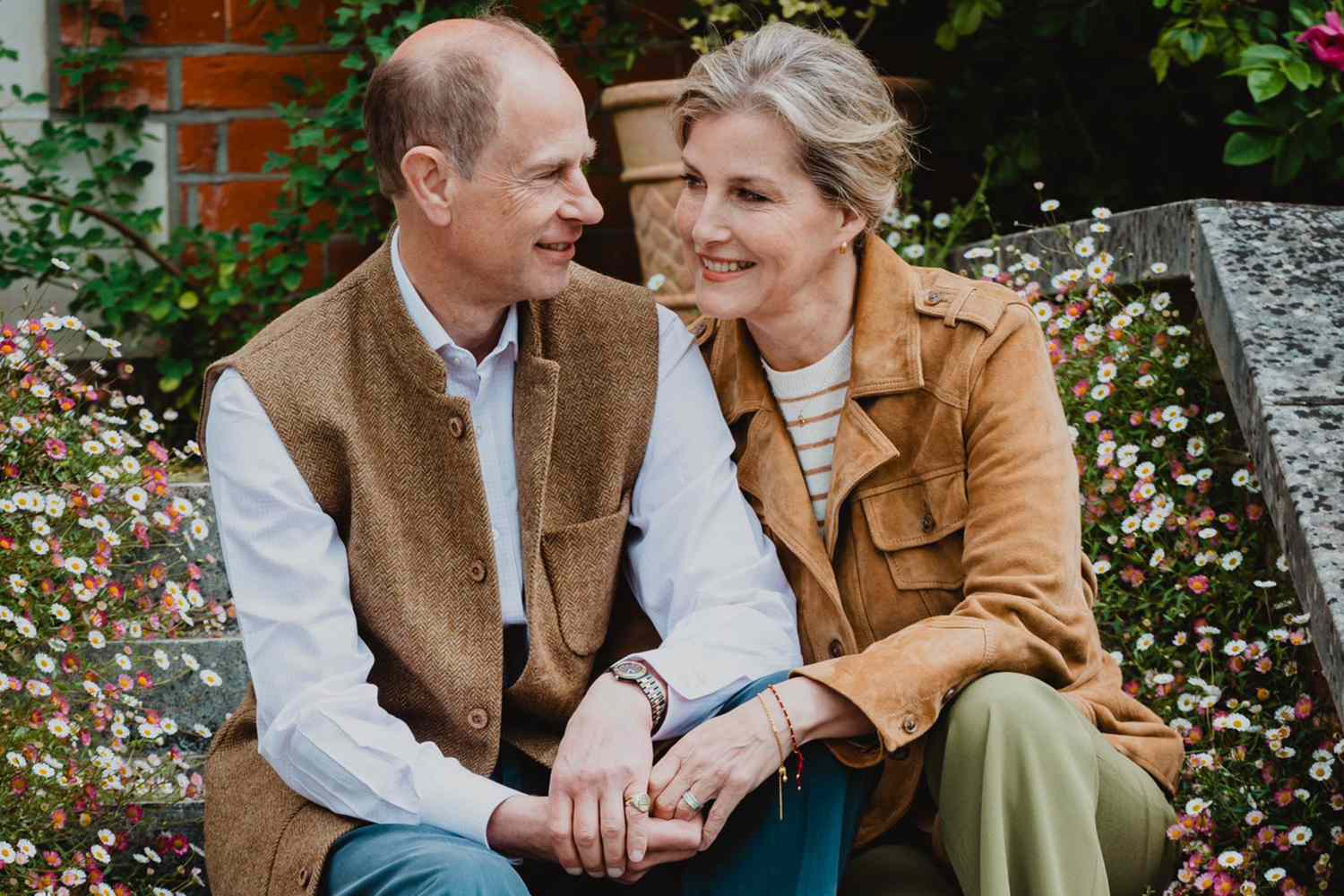 Prince Edward and Sophie Release Surprise Second Photo on 25th Wedding Anniversary