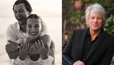 Jon Bon Jovi reveló detalles de la boda de su hijo Jake con Millie Bobby Brown