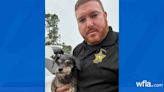Florida deputy saves dog lost in storm before rare flash flooding event