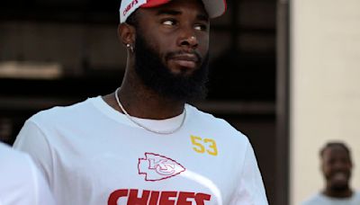 Chiefs backup lineman taken to hospital after cardiac event during team meeting, AP source says