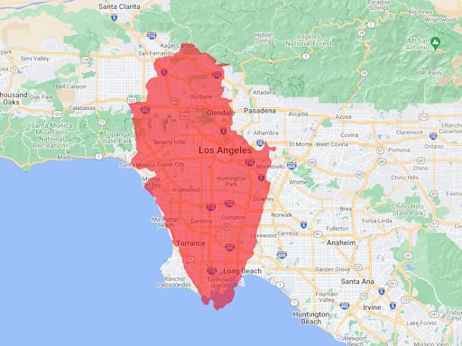 California's Park Fire has burned an area larger than Los Angeles