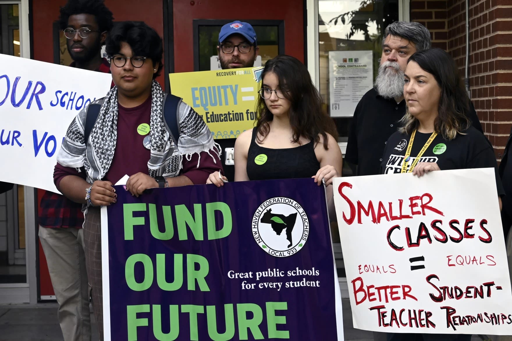 New Haven teachers call on city to ‘fully fund’ schools