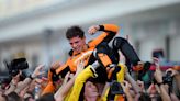 Pato O'Ward felicita a Lando Norris por victoria en Miami