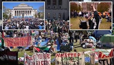 Columbia University faces calls for tuition refunds as school moves to hybrid classes for rest of term in wake of anti-Israel protests