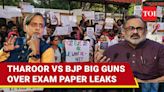 NEET Row: Tharoor's Uttar Pradesh Jibe Irks BJP Netas; 'Insulting State...' | TOI Original - Times of India Videos