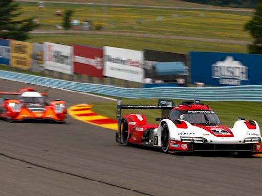 Porsche Penske leads at halfway point of the Six Hours of the Glen