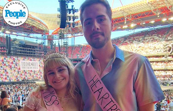 Taylor Swift Fan Catches Boyfriend’s Proposal on Her Own Live Stream at Eras Tour in Portugal (Exclusive)