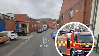 Four fire engines called to derelict building fire in East Lancs town