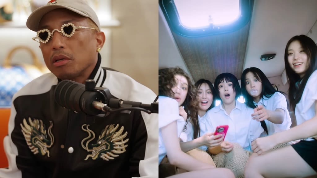 Pharrell Williams credited as composer for NewJeans’ Japanese debut single