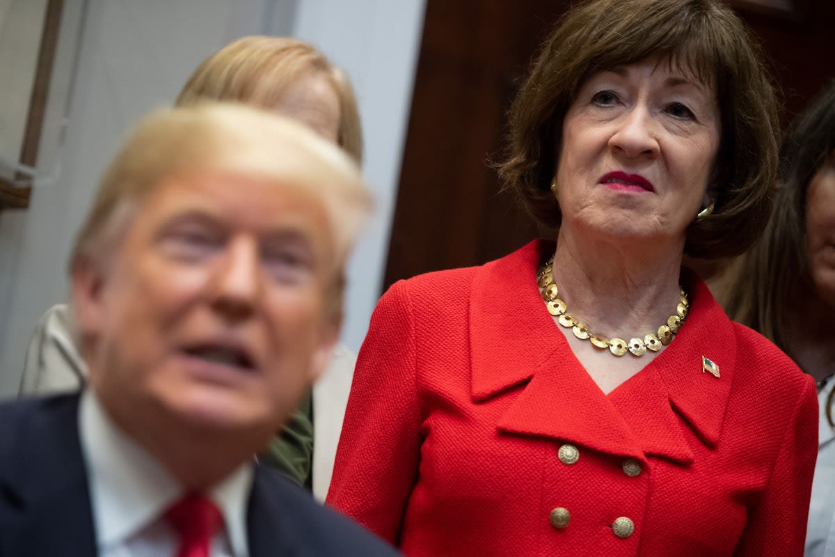 Susan Collins’s Really Dumb Trump Defense Reveals the GOP’s Sickness