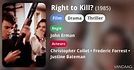 Right to Kill? (film, 1985) - FilmVandaag.nl