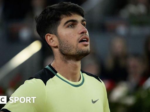 Carlos Alcaraz: Spaniard withdraws from Italian Open with injury