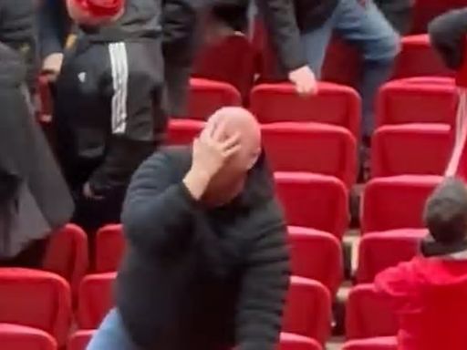 Manchester United fan, 45, who made sick 'fence' and 'push' gestures mocking the Hillsborough disaster tells court he is 'ashamed and embarrassed' as he is fined £1,205 and ...