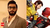 Ranveer Singh hails Deadpool & Wolverine; calls it "wholesome cinema" | Hindi Movie News - Times of India