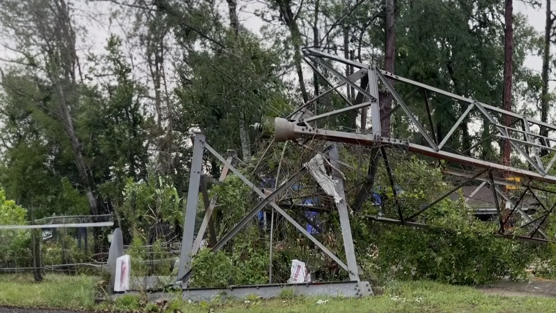 I took cover in Walmart as storms hit - my survival skills & key items helped