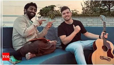 Arijit Singh joins Martin Garrix for an upcoming song? pic goes viral | Hindi Movie News - Times of India