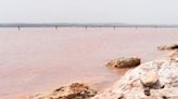 Spanish town has 'unique' pink lake with health benefits