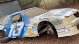 Days Of Thunder Movie Cars Were Just Dumped In The Woods