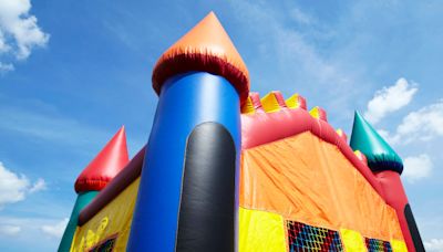 2-year-old boy dies after he was blown away in bounce house