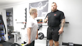 Watch Strongman Eddie Hall Coach His Son Through His First Deadlift