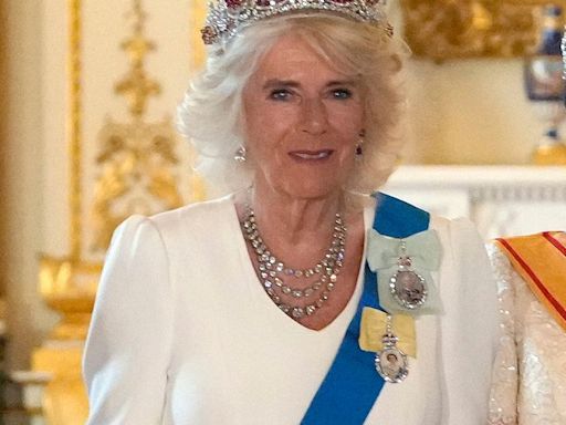 Royal fans gush over 'kind' Queen Camilla as she has two VIP guests for special party