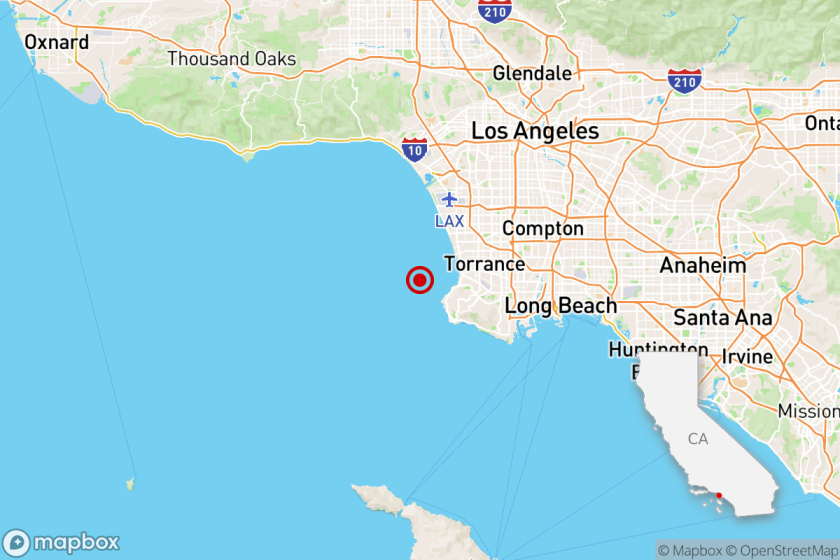 3.5 earthquake rattles Palos Verdes Peninsula