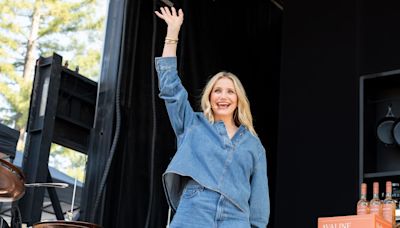 Cameron Diaz Wears Denim on Denim for a Rare Public Appearance