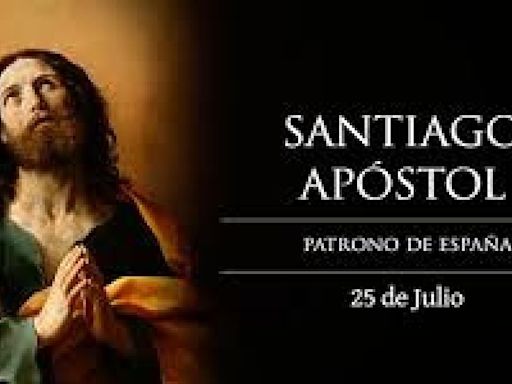 ¿Qué santo es hoy? Este es el santoral del jueves 25 de julio de 2024