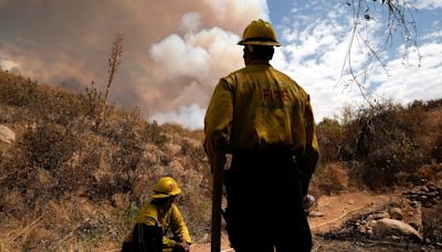 Line Fire forces evacuation in California town