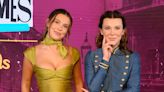 Millie Bobby Brown puts a very leggy display at Madame Tussauds