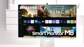 Monitor PC y Smart TV todo en uno: Samsung presenta en Chile el M8, el primer “Smart Monitor” del mercado