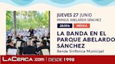 La Banda Sinfónica Municipal eleva el Verano Cultural en el Parque Abelardo Sánchez con un concierto gratuito y abierto a todo el que quiera asistir