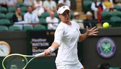 Barbora Krejcikova, Jasmine Paolini climb into women's Wimbledon final