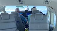 Pilot who became unconscious mid-flight leaves hospital