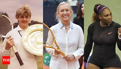 Top 5 tennis legends with most Grand Slam titles: From Margaret Court's 64 to Serena Williams' 39 | Tennis News - Times of India