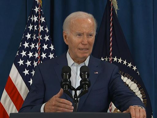 'No place in America for this kind of sick violence,' says Biden after Trump rally shooting