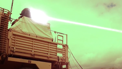 Laser beam able to destroy targets at speed of light is tested from British army vehicle for first time